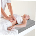 Massage Bed Cover Washable Spa Couch Sheet with Face Hole Breathable Knitted Material Professional Massage Table Cover 74.80X27.55X4.72 Inch for Salon and Spa Use