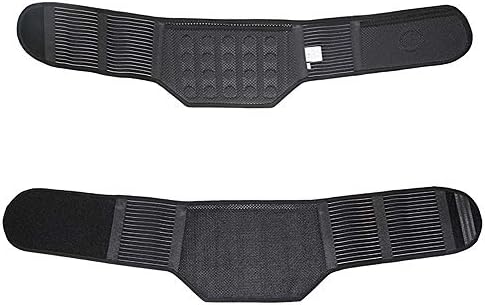 Lumbar Brace Magnetic Heat Self Heating Back Support Belt Tourmaline Magnets Fabric - Women and Men Lower Back Pain Herniated Disc (Size : L)