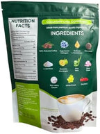 2 Packs FIT GUM Collagen Chia Coffee - 11 in 1 Coffee Mix (10 Sachets per Pack)