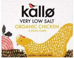 Kallo Organic Low Salt Chicken Stock Cube 51G (Pack Of 3)
