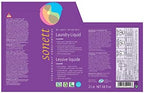 Sonett Organic Laundry Liquid Detergents Soap All Textiles (Lavender, 1 Count) Certified Organically Grown