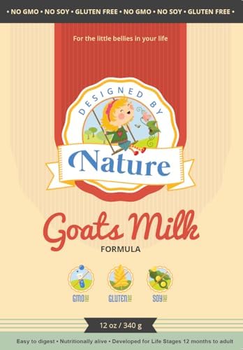 Goat Milk Formula - MADE IN THE USA - Easy to Digest All Life Stages Formula (12 months and above) - Hypoallergenic - Non-GMO, Gluten FREE, Soy FREE, Heavy Metal FREE, Pesticides and Chemical FREE - Gentle on Sensitive Tummies - Natural Whole Ingredients.