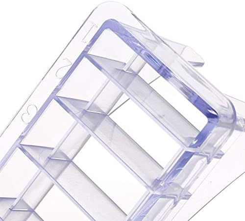 8 Grid Base Box For Universal Hair Clipper Limit Comb Guide Attachment Size Barber Replacement Hair Styling Tool Accessories