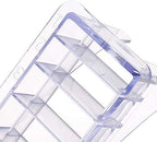 8 Grid Base Box For Universal Hair Clipper Limit Comb Guide Attachment Size Barber Replacement Hair Styling Tool Accessories