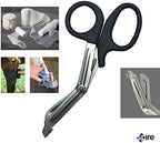 Spire Tuff Cut Utility Safety Bandage Scissors, Trauma Shears for Nurses First Aid Medical Paramedics Emergency EMT Physicians Doctors Nurse Home and Nursing Household, Military-Grade Scissors 7.5"