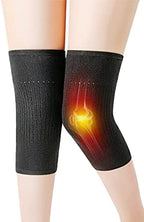Cashmere Knee Warmer Stretchy Knit Arthritic Knee Sleeve Cosy Sleep Knee Wrap Brace Support Band-Knee Pain Relief