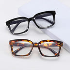 3 Pack Tortoiseshell Reading Glasses, Blue Light Blocking Square Anti Glare Reading Glasses for Women