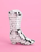 xo, Fetti Disco Ball and Cowgirl Boot Cake Topper - 5 pieces | Disco Bachelorette, Rodeo Birthday Party, Space Cowboy Supplies, 70s Groovy Cake Decoration, Western Baby Shower Cupcake Decor