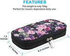 YOUSHARES Insulin Cooler Travel Case, Diabetic Travel Case TSA Approved with 2 Ice Packs for GLP-1, for Ozempic, for Insulin Pens and Insulin Vials for Daily & Travel