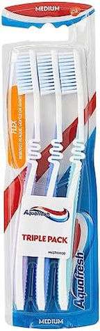 AQUAFRESH TOOTHBRUSHES Medium 3's (Pack of 1)