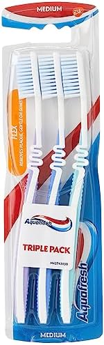 AQUAFRESH TOOTHBRUSHES Medium 3's (Pack of 1)