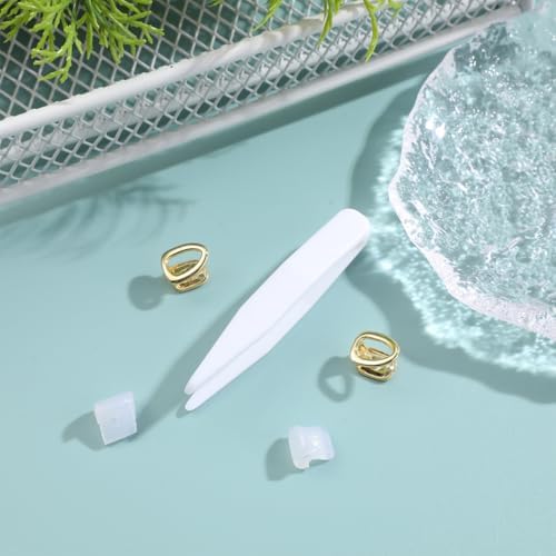Garneck 2pcs Gold Grills for Teeth Copper Metal Single Tooth Caps Decorative Jewelry Tooth Braces Jewelry Hip-hop Supplies