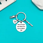 Xiahuyu Dentist Gift Keychain Dentist Appreciation Gift Dental Hygienist Gift Dental Assistant Gift Dental Coworker Gifts