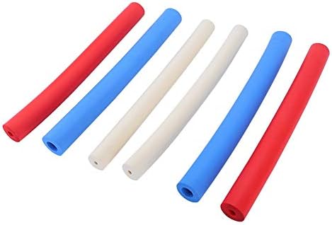 Foam Handle Cover, 6 Pack Non Slip Foam Handle Sleeve Cover Utensils Pen Foam Grip Tubing Handle Sleeve, Built up Grip Aid, Tools and Pens for Elderly Disabled Handicapped Assist Tool