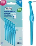 TePe Angle Interdental Brushes 0.6 mm ISO 3 Pack of 6 Blue