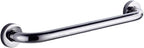 Safety Grab Bar for Bathtub,Handicap Grab Bars Brushed Nickel for Bathroom, Handrail with Sturdy Base Safety Support Rail for Bathtubs and Showers, Toilet Assist/Silver/48Cm