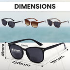 Yogo Vision Bifocal Reading Sunglasses Men Women Classic Retro UV400 Sun Readers Lightweight Outdoor Eyewear