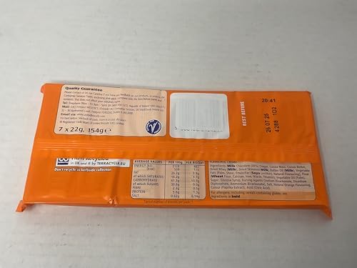 McVitie's Club Orange 7pk (Pack of 1)