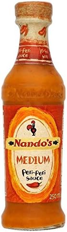 Nando's Medium Peri-Peri Sauce (250ml) - Pack of 2