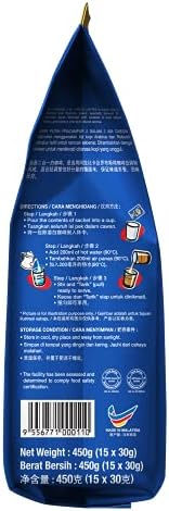 Aik Cheong 2 in 1 White Coffee Tarik (30g x 15 sachets)