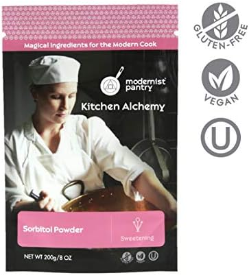 Pure Sorbitol Powder Vegan Gluten-Free OU Kosher Certified - 200g/8oz.