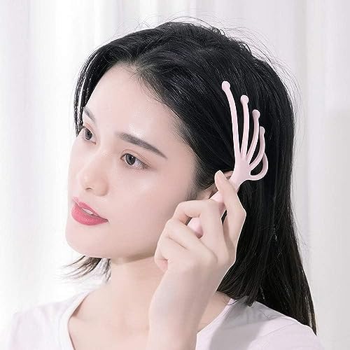 Scalp Massager, Protable Handheld Spa Head Massager for Deep Relaxation and Stress Reduction in The Office, Home Spa Father's Day and Mother's Day Gift