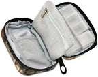 Pill Organizer Case American Steam Train Print, Pill Box 7 Days Portable Weekly Pill Purse Pouch