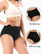 Molasus Incontinence Underwear for Women Absorbency Period Leakproof Panties