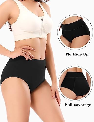 Molasus Incontinence Underwear for Women Absorbency Period Leakproof Panties