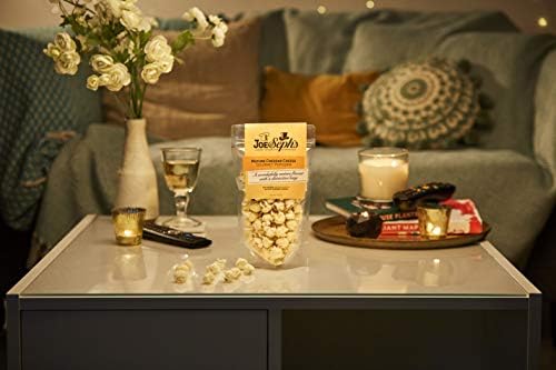 Joe and Sephs Cheddar Cheese Popcorn 90 g (Pack of 3)