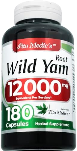 FITO MEDIC'S Lab | Wild yam | 180 Capsules | Wild yam Root