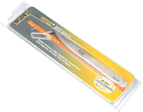 Vetus Eyelash Extesnion Tweezers 3D 6D Volume Individual Lashes Extension Application Tool 6A-SA by Qeelasee