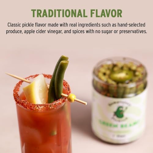 Gourmet Pickled Red Onions, Tangy, Sweet & Crisp, No Sugar, Preservatives or Artificial Colors, Made with Apple Cider Vinegar & Hand-Blended Spices,16 oz Jar (1 Pack)