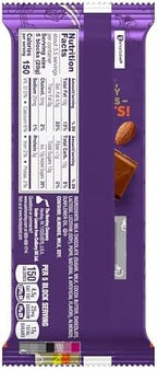 CADBURY DAIRY MILK Roast Almond Milk Chocolate Candy Bar, 3.5 oz