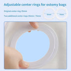 Adjustable Ostomy Support Belt for Men & Women, Breathable Abdominal Binder with Multiple Hole Sizes, Elastic Ostomy Bag Stabilizer, Post-Surgery Comfort Girdle, All-Season Fit (X-Large)