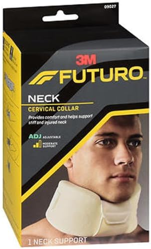 Futuro Futuro Soft Cervical Collar Neck Adjust to Fit Moderate Support, Each (Pack of 2)