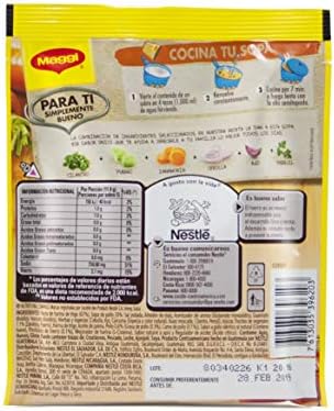 Maggi Sopa de Pollo con Fideos Chicken Noodle Soup (36 Pack)