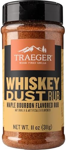 Traeger Whiskey Dust Rub with Maple Flavor