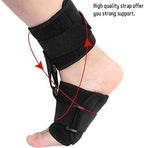 Foot Drop Orthotic Brace, Adjustable Soft AFO Foot-Up, Prevents Cramps Ankle Sprains, Pain Relief Plantar Fasciitis Corrector, for Improved Walking Gait