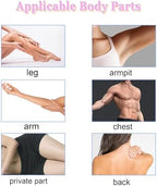 Hair Removal Spray for Body, Foam Hair Removal Cream for Women and Men, Sensitive Skin Hair Remover for Underarm, Arm, Back, Chest, Bikini, and Legs, Fast Acting & Easy to Use