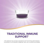 Nature's Way Sambucus Traditional Immune Elderberry Syrup for Ages 7+, Traditional Immune & Antioxidant Support*, Organic Black Elderberry Extract, USDA Certified Organic, 4 Fl Oz (Packaging May Vary)