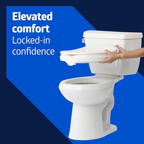 Medline 2" Universal Locking Seat Riser with Lid
