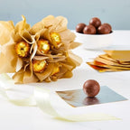 Juvale Gold Foil Sheets - Food-Safe Gold Aluminum Foil - Candy & Chocolate Bar Wrappers - 100 Pack, 6 x 7.5 in