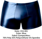 Male Power 153-301 Liquid Onyx 2.0 Pouch Short Blue