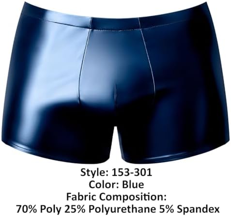 Male Power 153-301 Liquid Onyx 2.0 Pouch Short Blue
