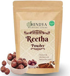 Amla Reetha Shikakai, Bhringraj and Hibiscus Powder for Hair (Pack of 5, 50g each, Total 250g Pack)