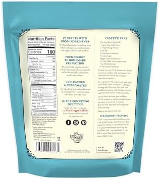 Bob’s Red Mill Cake Flour - 3 lb Bag, Finely Milled, Lower Protein, Non-GMO, Kosher