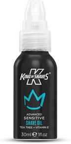 King of Shaves Sensitive Advanced Shaving Oil With Handy Pump 1.01 fl oz