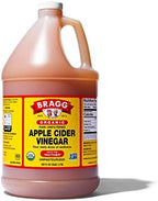 Bragg Organic Apple Cider Vinegar With the Mother 128 ounce and Bragg Organic Citrus Ginger Enhanced Vinegar Drink 16 ounce Bundle