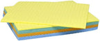 Spontex Sponge Cloth Value Pack of 8, Extremely Absorbent and Durable, Made of Viscose, Biodegradable (1 x 8 Pieces)